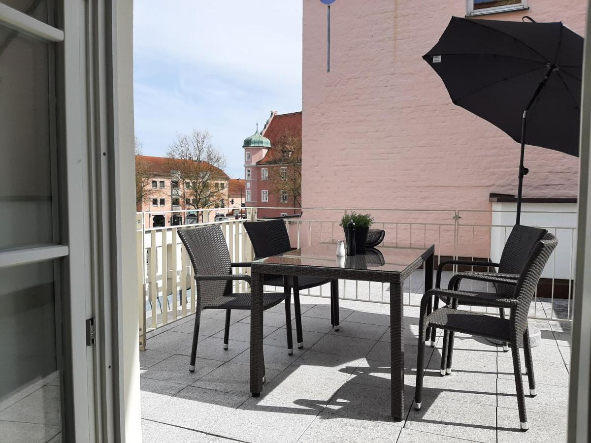 Apartment 4-6 Personen I 80Qm I Altstadt I Dachterasse I Parkplatz Straubing Exterior photo
